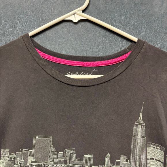 Coexist New Angeles Shirt Grunge Faded Skater Streetwear Comfy Cozy Made in USA - Picture 8 of 10